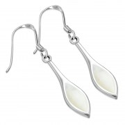 Mother of Pearl Sterling Silver Earrings - e398